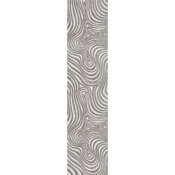 Maribo Abstract Groovy Striped Area Rug